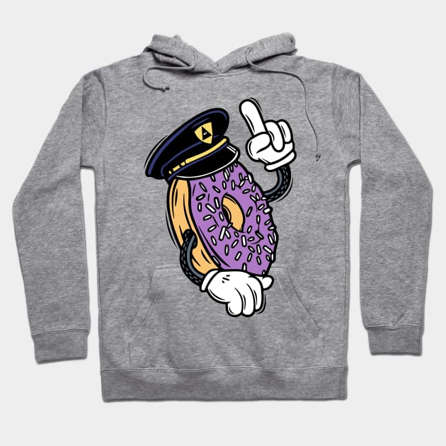 donut cop Hoodie by lipsofjolie